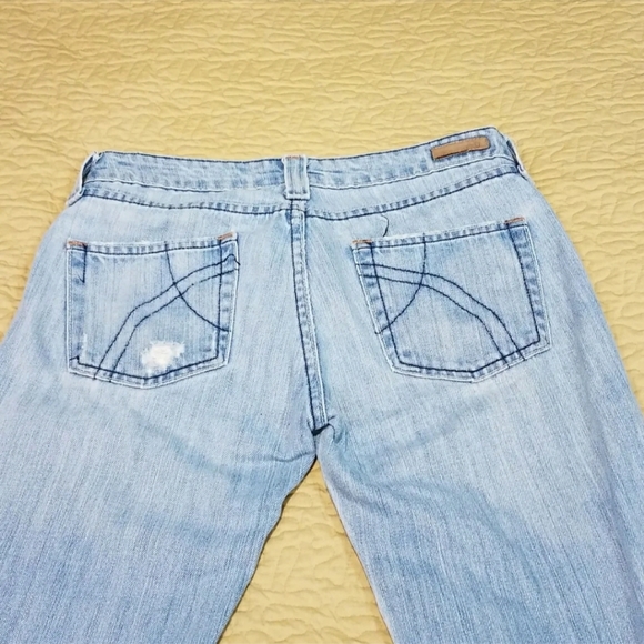 Vintage Fossil Y2K Taylor low rise straight jeans size 4 - Picture 9 of 10